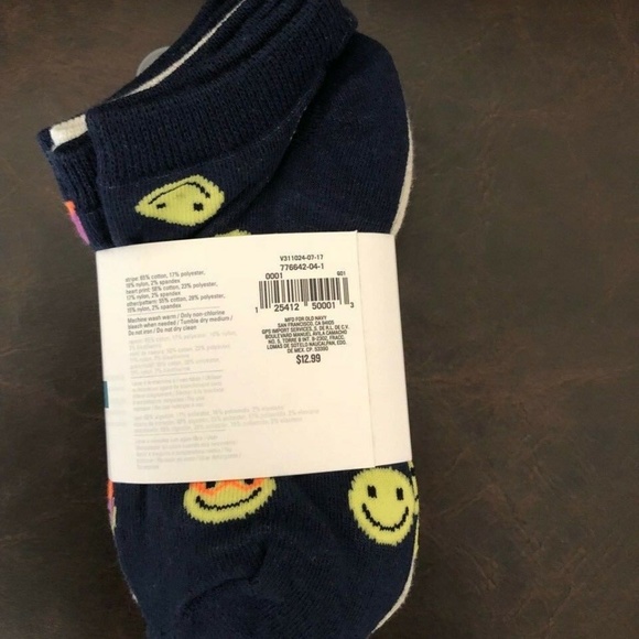 Old Navy Ankle Socks 6-Pack for Girls Fashion New - Picture 4 of 4